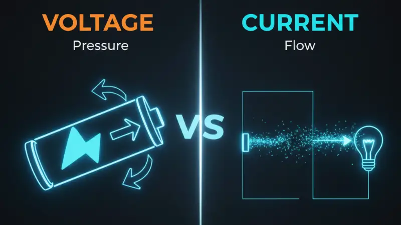 voltage and current differnce AKV Technical